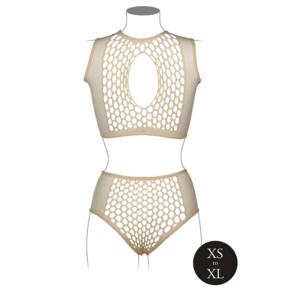 Duo Net Key-Hole Bh Set - One Size