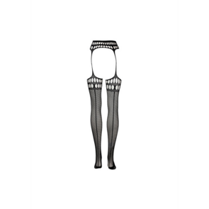 Garterbelt Kousen met Open Ontwerp - Plus Size