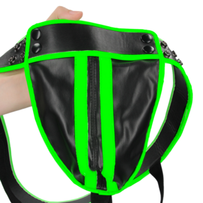 Gestreepte Jockstrap - Glow in the Dark - L/XL