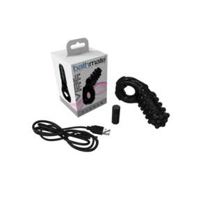 Vibe - Tickle - Vibrerende Cockring - Zwart