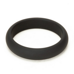 Silicone 55mm Ring - Zwart