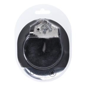 Zware Fluffy Handboeien - Zwart