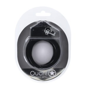 Classic metalen handboeien - Zwart