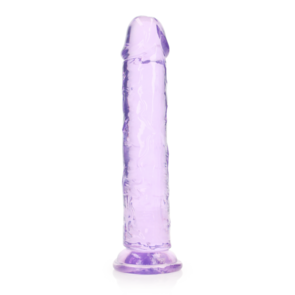 Rechtdoorlopende Realistische Dildo met Zuignap - 9'' / 23