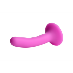 Siliconen Strap-On Dildo - S - Roze