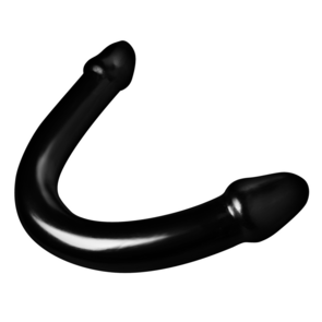 XXL Double Dong - Zwart
