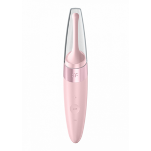 Draaiende Verwennerij - Tip Vibrator - Oud Roze