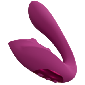 Yuki - Dual Motor G-Spot Vibrator met Masserende Parels - Roze