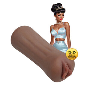 Pinup Dolls - Schoonheidskoningin Lulu Liplust - TPE Kleine Masturbator - 127g - Bruin