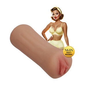 Pinup Dolls - Slumber Party Slut Bettie Blowkiss - TPE Kleine Masturbator - 127g - Tan