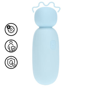 Mochi - Mini Chunky Wand Vibrator - Blauw