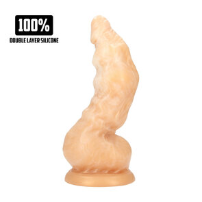 Gouden Alien Indringer - Siliconen Dildo - Goud