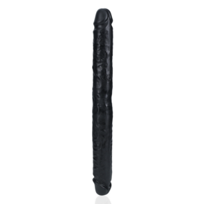 Slim Double Ended Dong 14 / 35,6 cm - Zwart