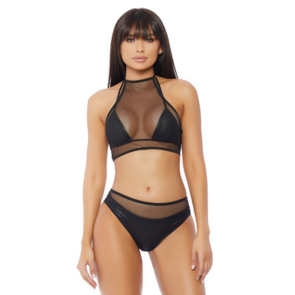 Impulse Top en Panty - Zwart