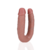 U Vormige Dubbele Dildo 5 / 12,7 cm - Vlees