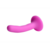 Siliconen Strap-On Dildo - S - Roze