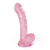 Hudini - Jelly Flexibele Anale Dildo - 6,9/ 17,5 cm - Roze