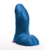 Buri XL - Realistische Gebogen Dildo met Ballen - 10,6 / 27 cm - Blauw