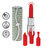Candy - Lipstick Vibrator with 4 Attachments - Green