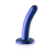 Zachte Siliconen G-Spot Dildo - 5'' / 12 cm - Metallic Blauw