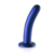 Zachte Silicone G-Spot Dildo - 6'' / 14,5 cm - Metallic Blauw