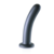 Zachte Siliconen G-Spot Dildo - 7'' / 17 cm - Gunmetal