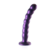 Gekralde Silicone G-Spot Dildo - 8'' / 20,5 cm - Metallic Paars