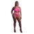 Body met Griekse Halslijn - Grote Maten - Neon Roze