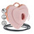 Luvie - Hartvormige AirTap Vibrator - Roze