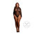 Roxy - Sexy Leopard Mesh Crotchless Bodysuit - Queen Size - Black