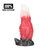 Space Night Fiend - Siliconen Dildo - Rood/Wit