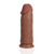 Extra Dikke Straight zonder Ballen 9 / 23 cm - Tan