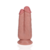 Twee in Een Dildo 5/6 - 12,7/15,2 cm - Vlees