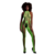Bodystocking met Halterneck - One Size - Neon Groen