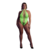 High-Cut Body - Plus Size - Neon Groen