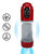 TechnoThrust - Automatische Waterdichte Masturbator Pomp - Metallic Rood