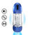 SonicPull - Zuig- en Trillingsmasturbator Pomp - Multimedia Verbeterd - Metallic Blauw