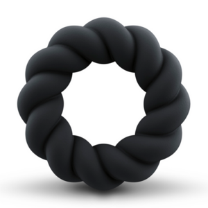 Twist - Non-Vibrating Cockring - Black