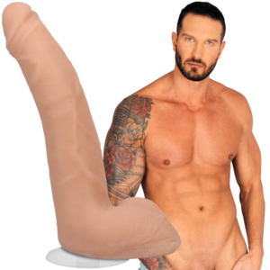 Quinton James - Realistic ULTRASKYN Dildo - 9.5 / 24 cm