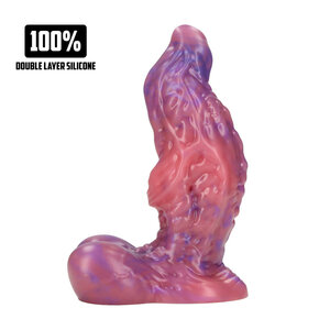 Galactic Ravager - Siliconen Dildo - Paars