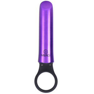 Power Play met Siliconen Grip Ring - Violet