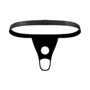 Appolo - Power Sock met Ronde Snit en Open Achterkant - L/XL - Zwart
