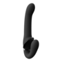 Satu - Pulse-Wave en Vibrerende Strapless Strapon - Zwart