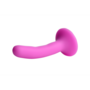 Siliconen Strap-On Dildo - S - Roze