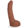 Leo Vice - ULTRASKYN - met Verwijderbare Zuignap - 6 / 15 cm - Caramel
