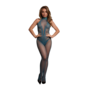 Visnet en Kant Bodystocking - Één Maat