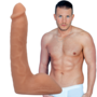 Codey Steele - Realistic ULTRASKYN Dildo - 8 / 20 cm - Vanille