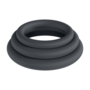 Classic Silicone Cockring Set van 3 - L/XL/XXL - Zwart
