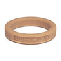 Silicone Hefty Ring Classic - Cockring - 1,4 / 3,6 cm - Huidskleur 3