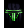 Gestreepte Jockstrap - Glow in the Dark - S/M
